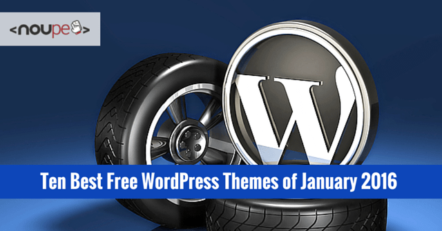 10+ лучших бесплатных тем WordPress января 2016 года