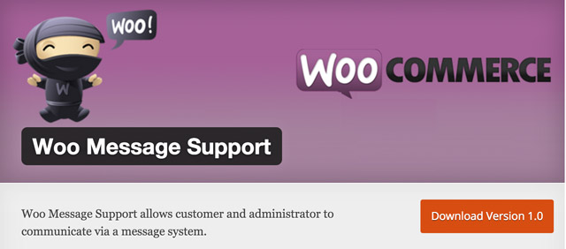 woo-сообщение-поддержка
