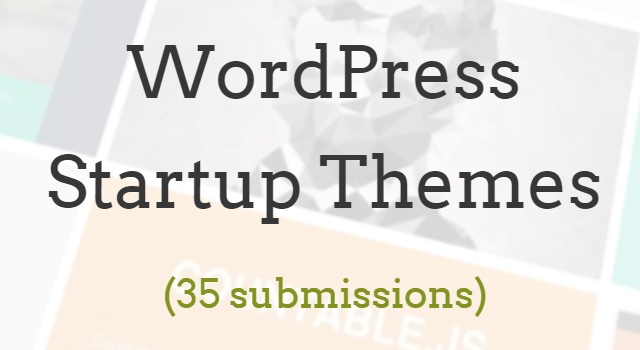 Кураторский список тем WordPress для стартапов