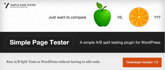 Плагин Simple Page Tester для WordPress