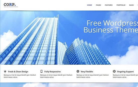 тема WordPress для бизнеса
