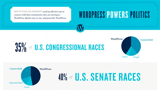 Wordpress влияет на политику