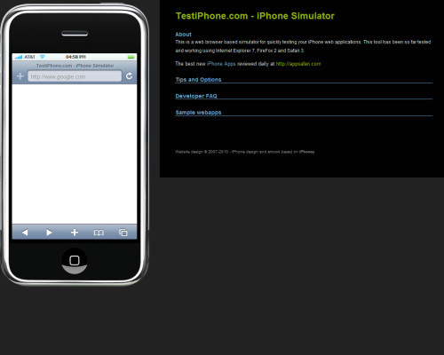 Тест iPhone