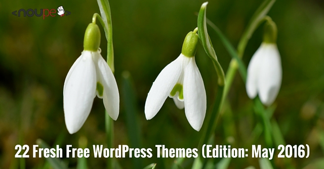 22 свежие бесплатные темы WordPress (выпуск: май2022г.)
