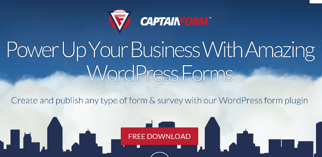 CaptainForm: упрощенные формы для WordPress
