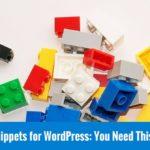 Post Snippets для WordPress: вам нужен этот плагин