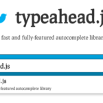 Typeahead.js для jQuery — гибкое автозаполнение Twitter