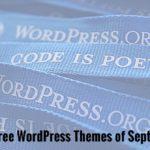 Десять отличных бесплатных тем WordPress сентября2022года