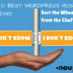 Топ 10 лучших обзоров хостинга WordPress Сортировать пшеницу от плевел