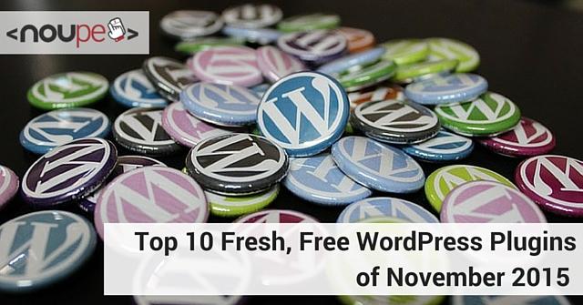 10 лучших свежих бесплатных плагинов WordPress за ноябрь 2015 года 